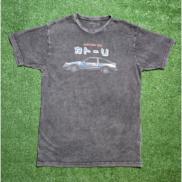 Catori AE86 Trueno Hachi-Roku GT Turbo Anime T-Shirt (Men's M) - Picture 2 of 11